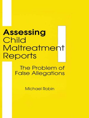 cover image of Assessing Child Maltreatment Reports